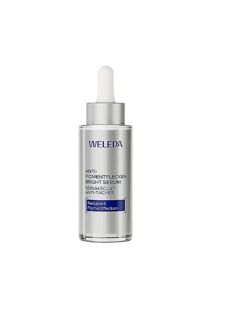 WELEDA | Siero Illuminante Anti-Macchie Pigmentarie Genziana Blu & Stella Alpina 30ml | Senza colore