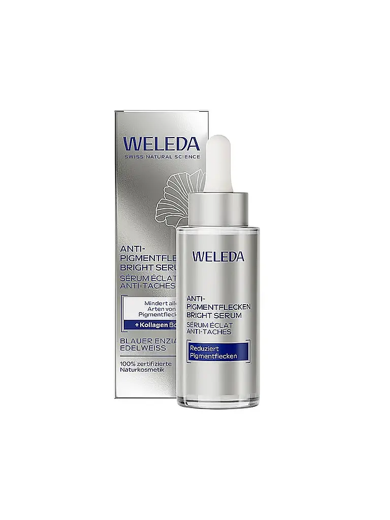 WELEDA | Siero Illuminante Anti-Macchie Pigmentarie Genziana Blu & Stella Alpina 30ml |