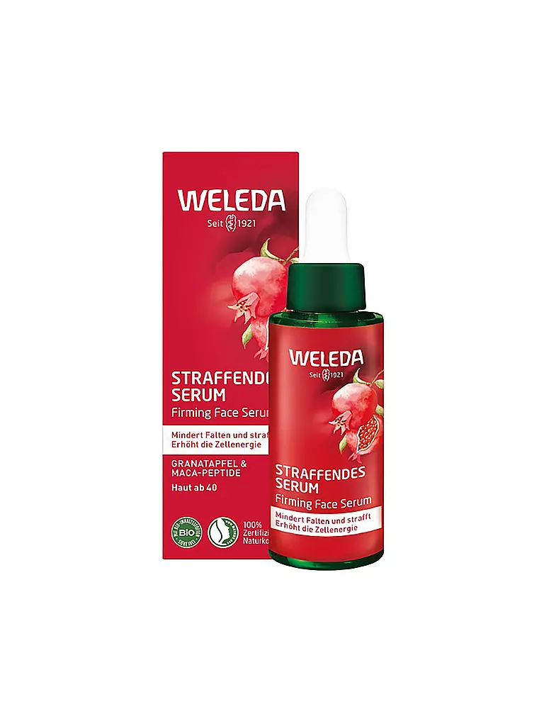 WELEDA | Siero Rassodante Melograno & Peptidi di Maca 30ml | Senza colore