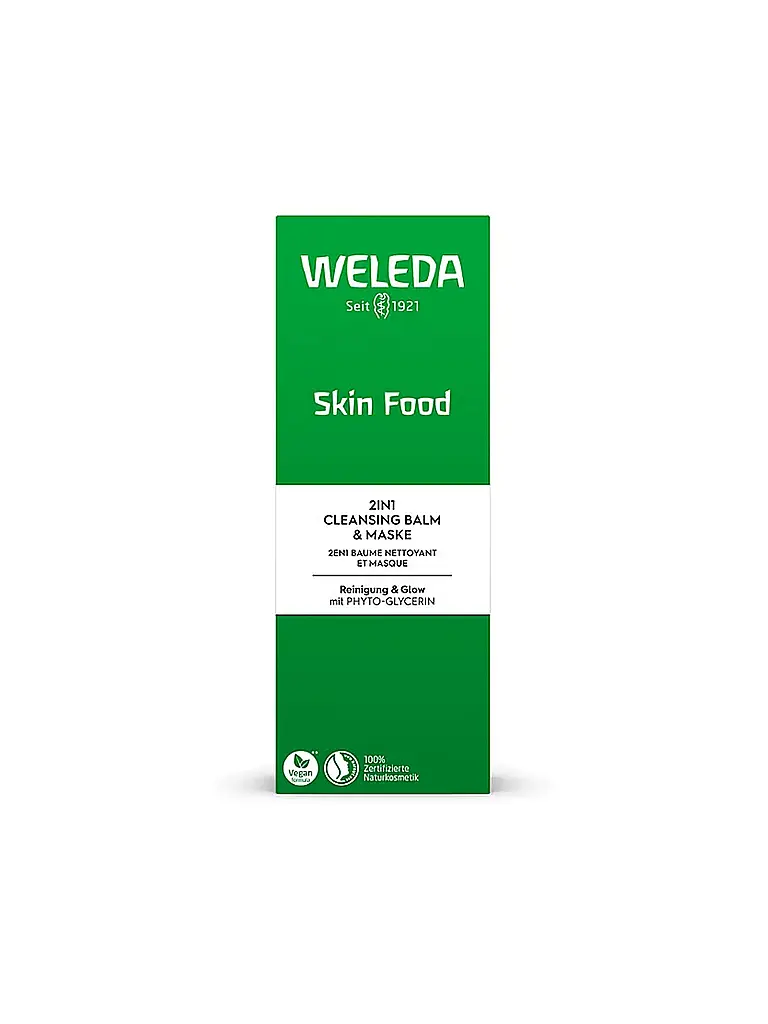WELEDA | Skin Food Balsamo Detergente & Maschera 2in1 75ml | Senza colore