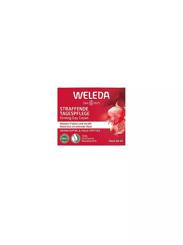 WELEDA | Trattamento Giorno Rassodante Melograno & Peptidi di Maca 40ml | Senza colore