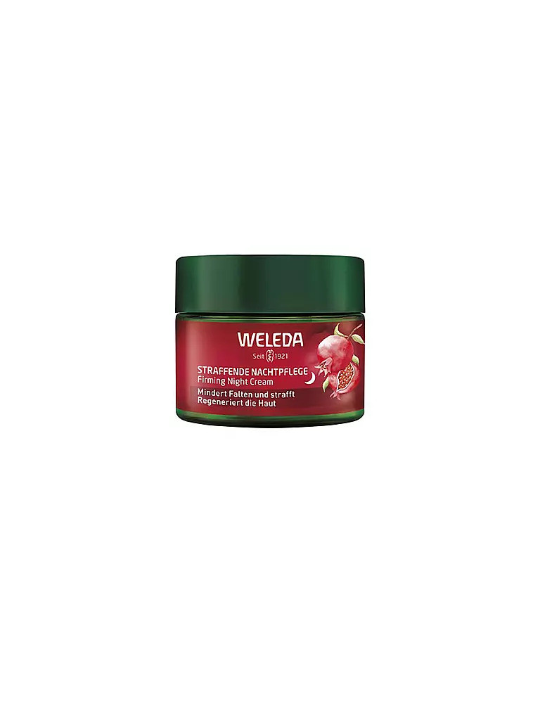WELEDA | Trattamento Notte Rassodante Melograno & Peptidi di Maca 40ml | Senza colore