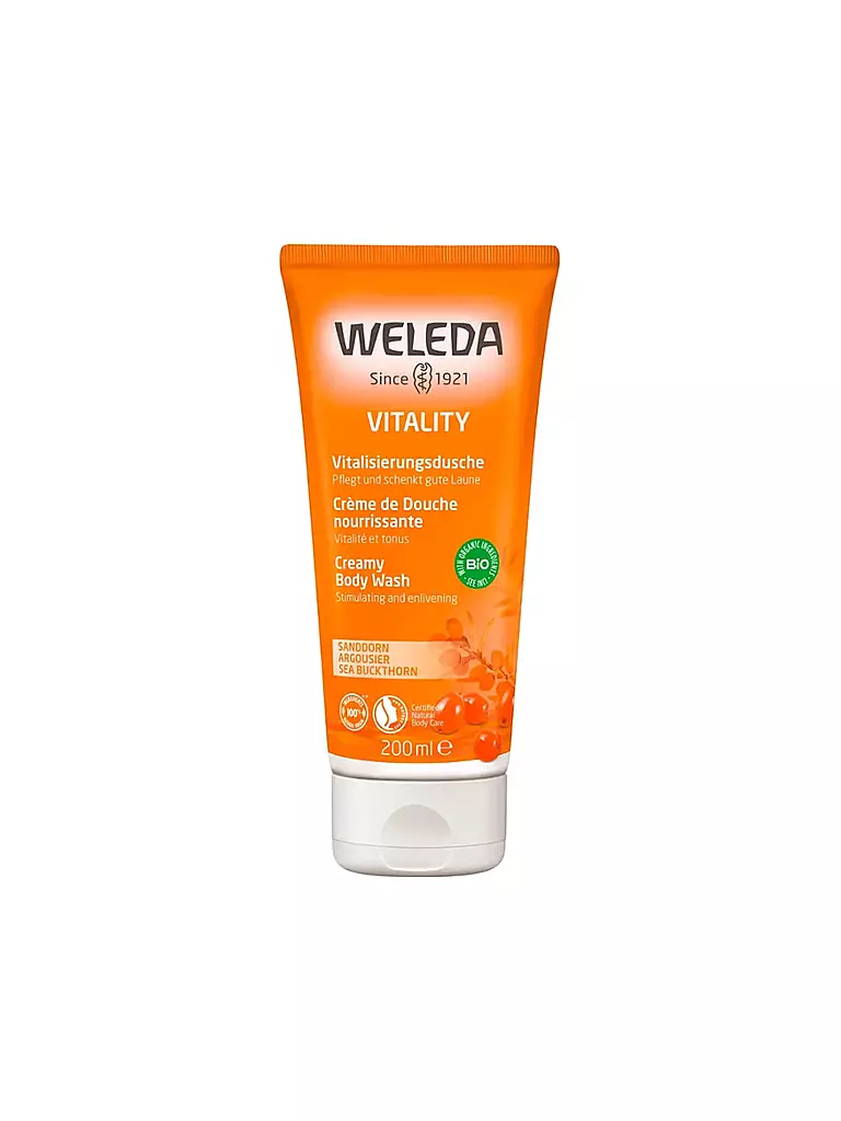 WELEDA | Vitality - Crema Doccia al Sanddorno 200 ml | Senza colore