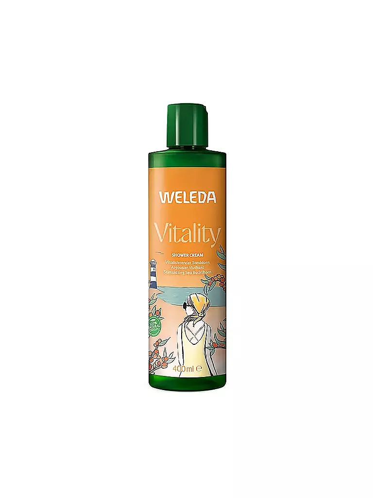 WELEDA | Vitality Shower Cream Sanddorn 400ml | Senza colore
