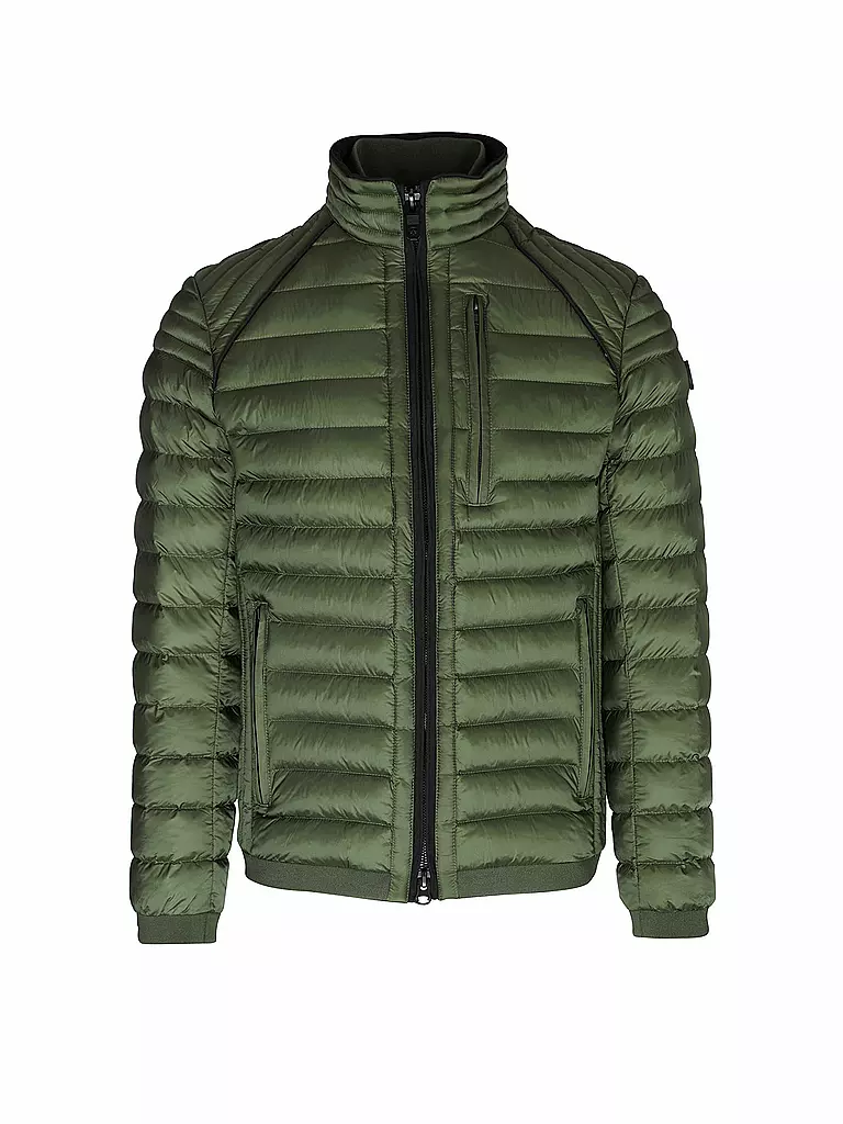 WELLENSTEYN | Leichtsteppjacke MOLECULE | Verde scuro