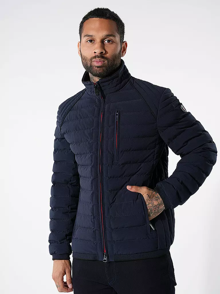 WELLENSTEYN | Leichtsteppjacke MOLECULE | Blu scuro