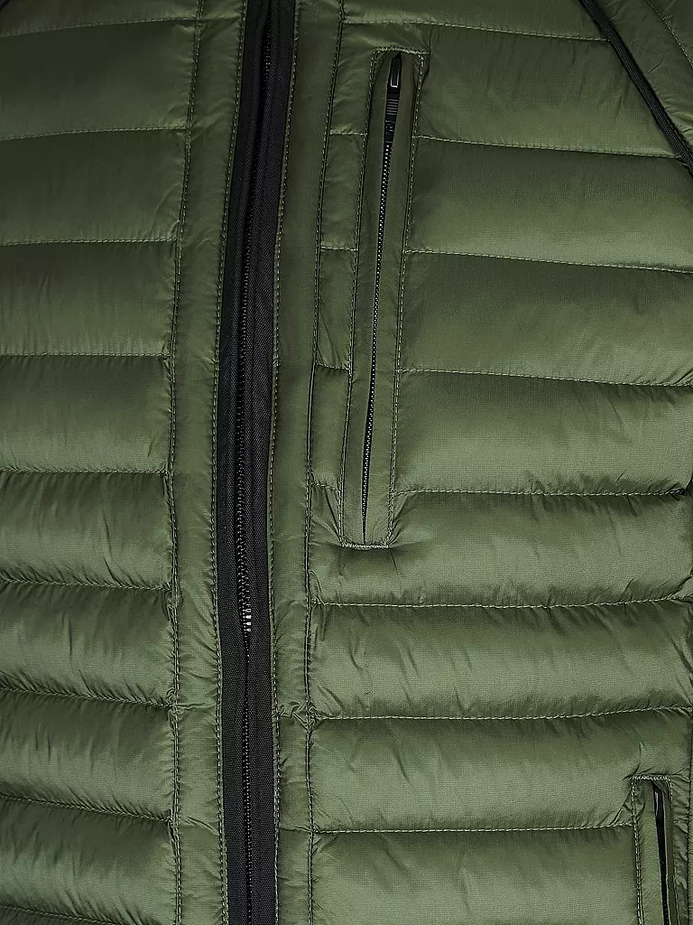 WELLENSTEYN | Leichtsteppjacke MOLECULE | Verde scuro