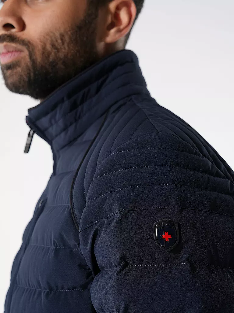 WELLENSTEYN | Leichtsteppjacke MOLECULE | Blu scuro