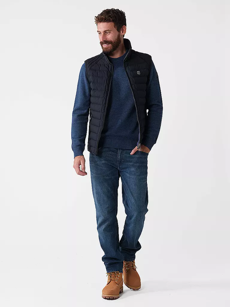 WELLENSTEYN | Steppgilet MOL | Blu scuro