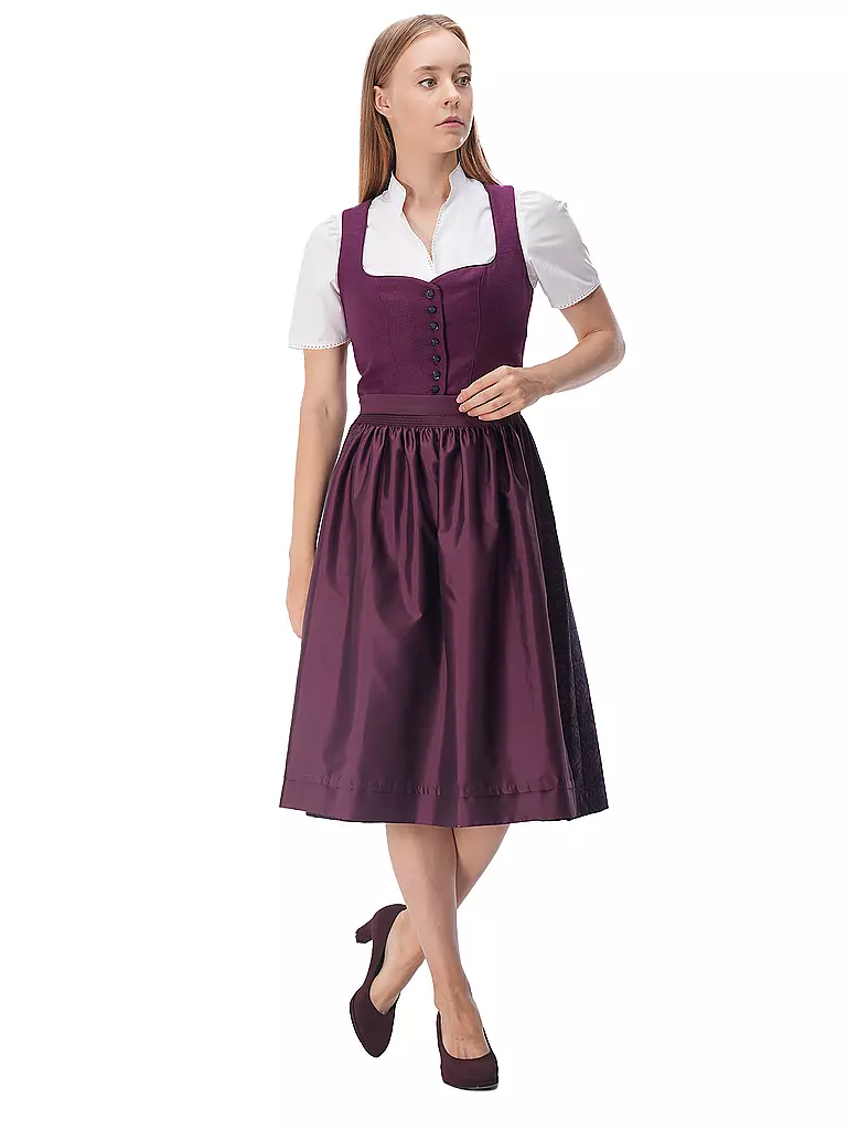WENGER | Dirndl LAURI | Rosso scuro