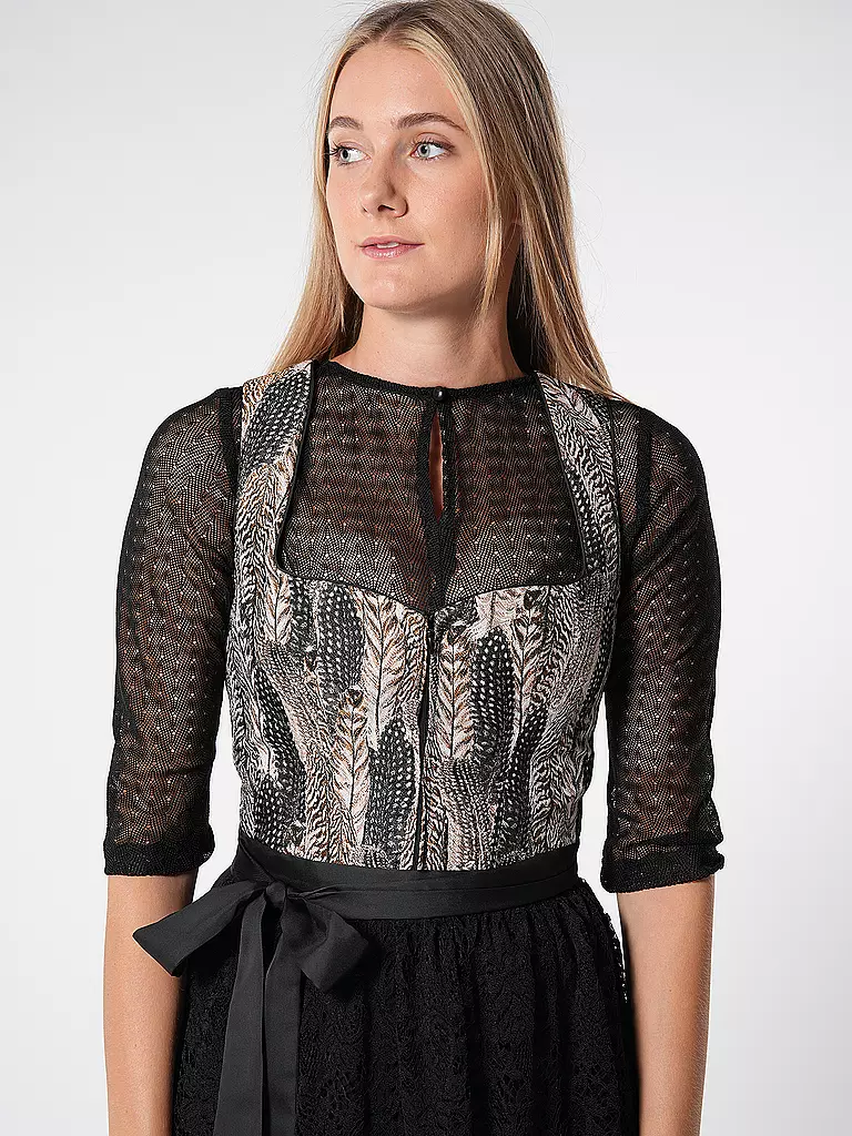 WENGER | Dirndlbluse PAULA | Nero