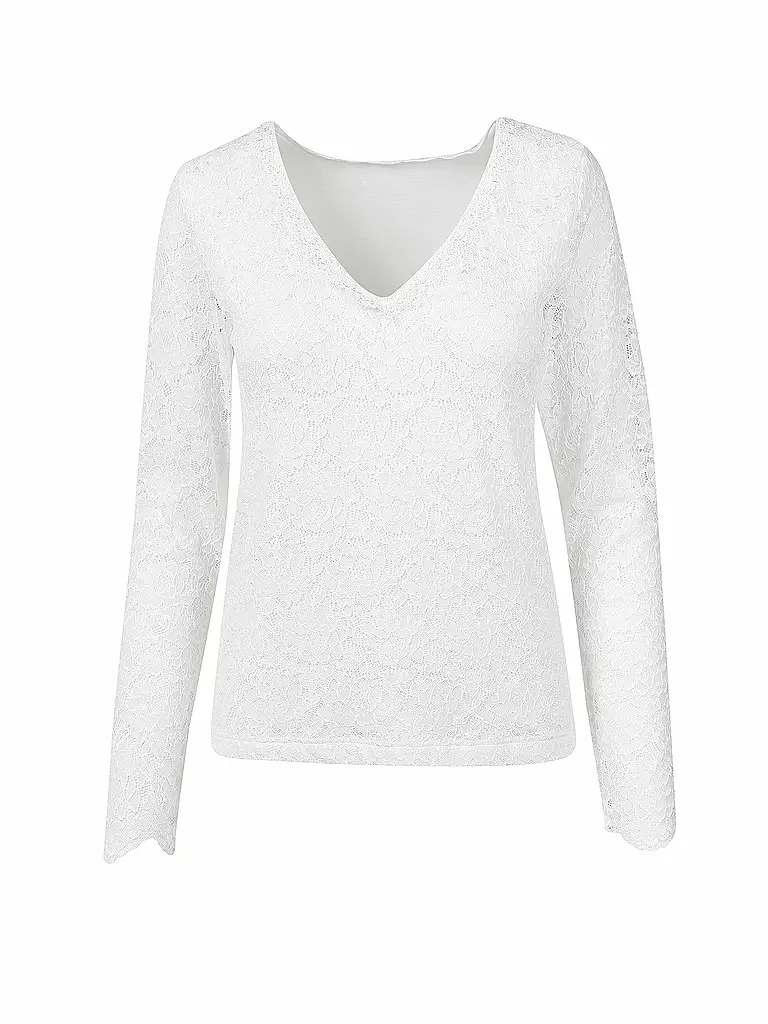 WENGER | Langarmshirt Samanta | Bianco