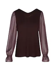 WENGER | Trachenshirt FULDA | Rosso scuro