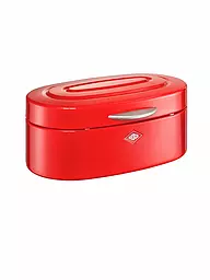 WESCO | Portapane Singolo Elly 32cm Nero / Opaco | Rosso