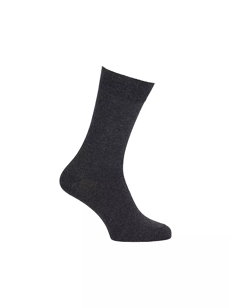 WILOX | Calzini, confezione da 5, antracite mélange | Grigio