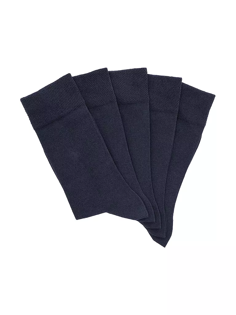 WILOX | Calzini confezione da 5 blu scuro |