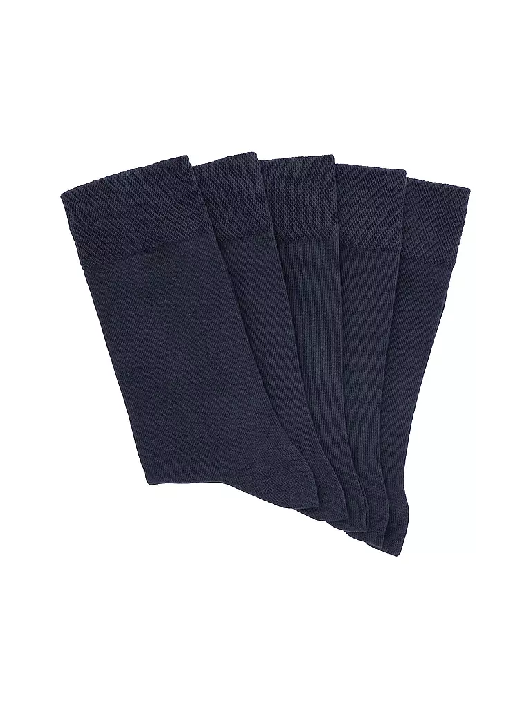 WILOX | Calzini confezione da 5 blu scuro |