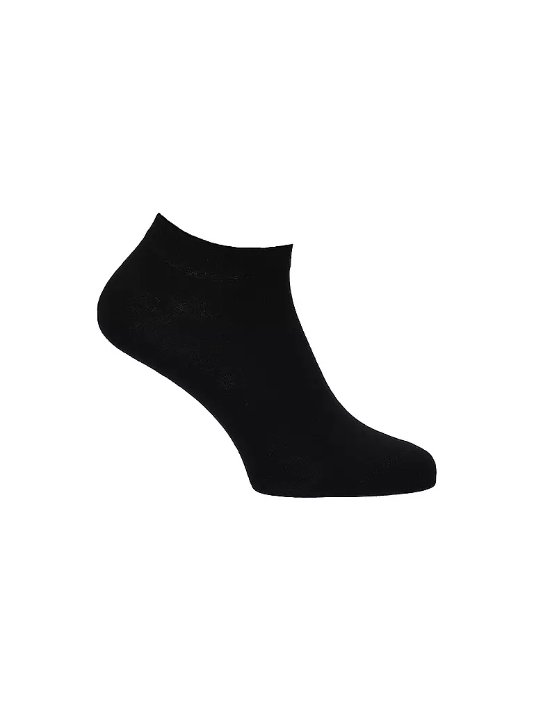 WILOX | Calzini sneaker confezione da 7 nero | Nero