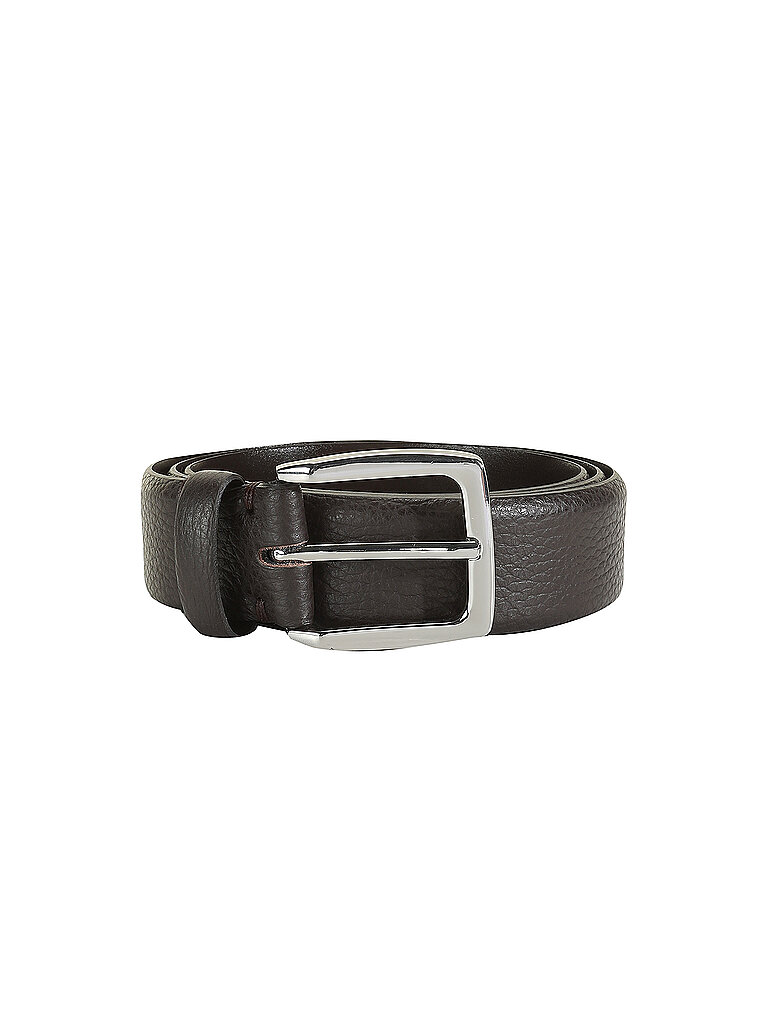 Cintura in pelle marrone 100