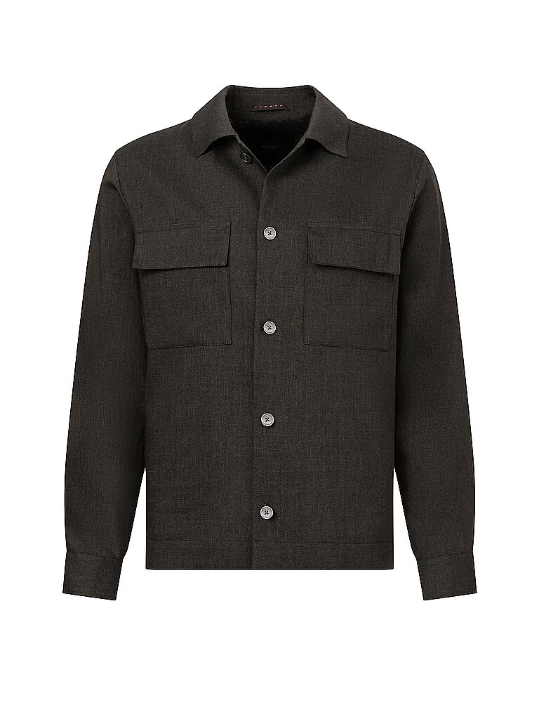 Overshirt LAVORO verde scuro M