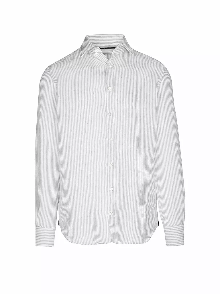 WINDSOR | Camicia di lino regular fit | Blu