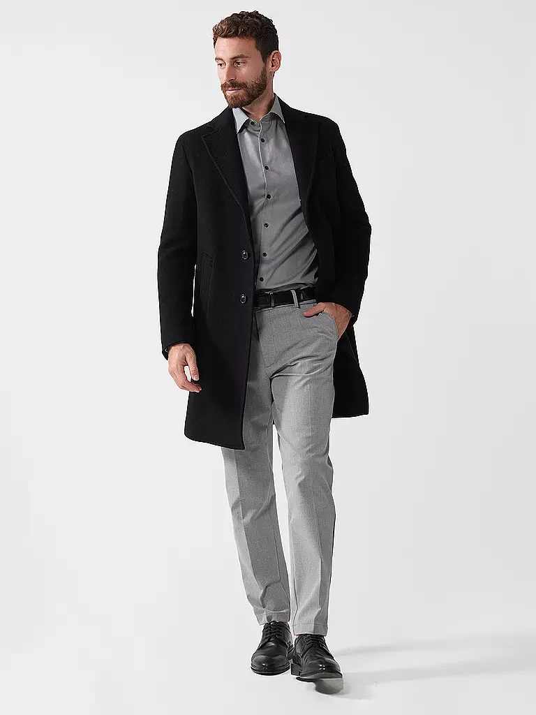 WINDSOR | Cappotto di lana CENTRO | Nero