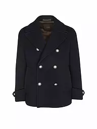 WINDSOR | Cappotto di lana | Blu scuro