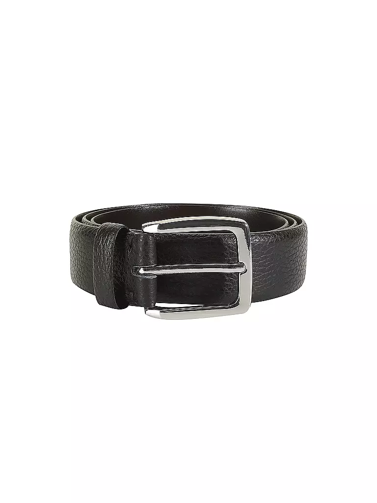 WINDSOR | Cintura in pelle | Nero