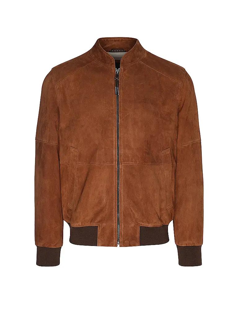 WINDSOR | Giacca in pelle BORELLO | Arancione