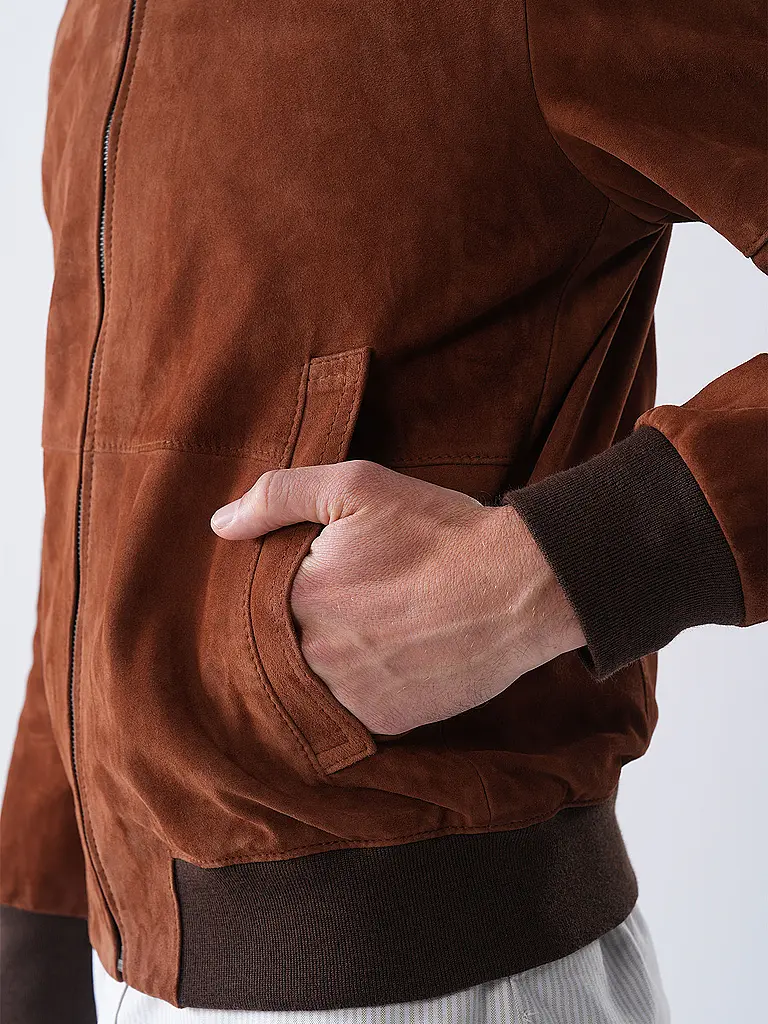 WINDSOR | Giacca in pelle BORELLO | 