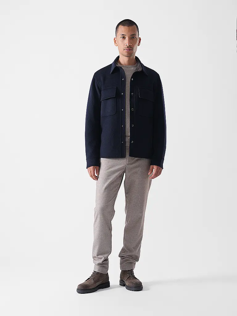 WINDSOR | Overshirt GIOSUE | Blu scuro