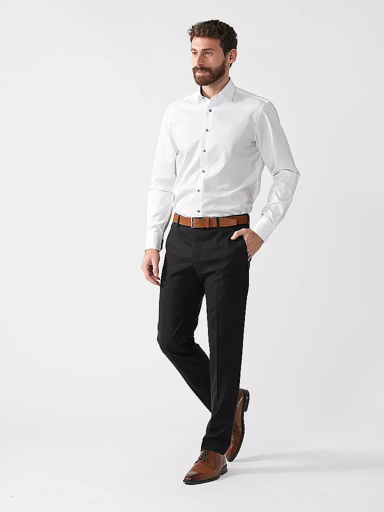 WINDSOR | Pantaloni da abito slim fit BENE | Nero