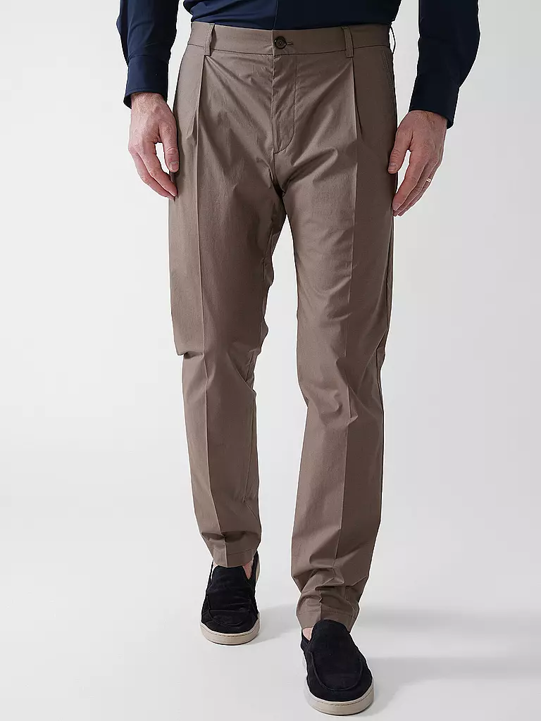 WINDSOR | Pantaloni da abito | Marrone chiaro