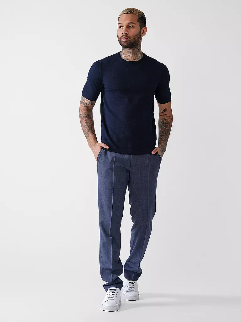 WINDSOR | Pantaloni da abito | Blu scuro