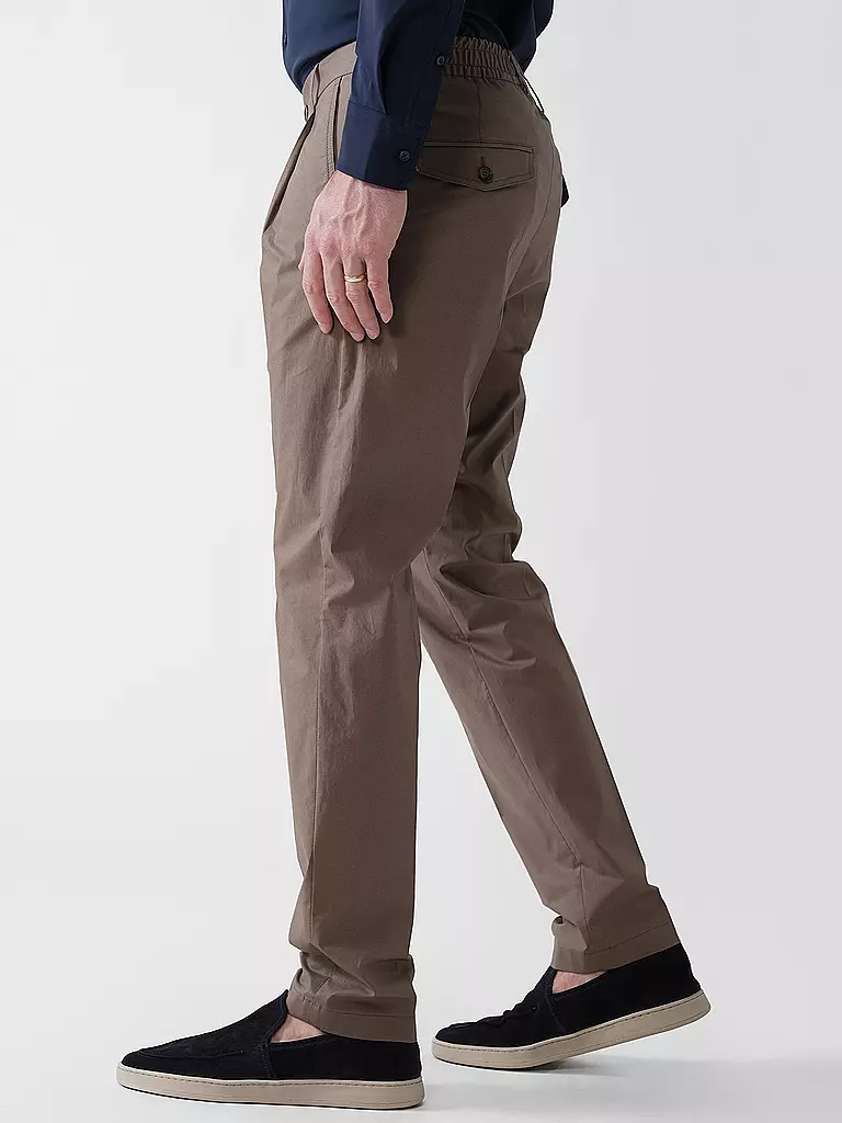 WINDSOR | Pantaloni da abito | Marrone chiaro