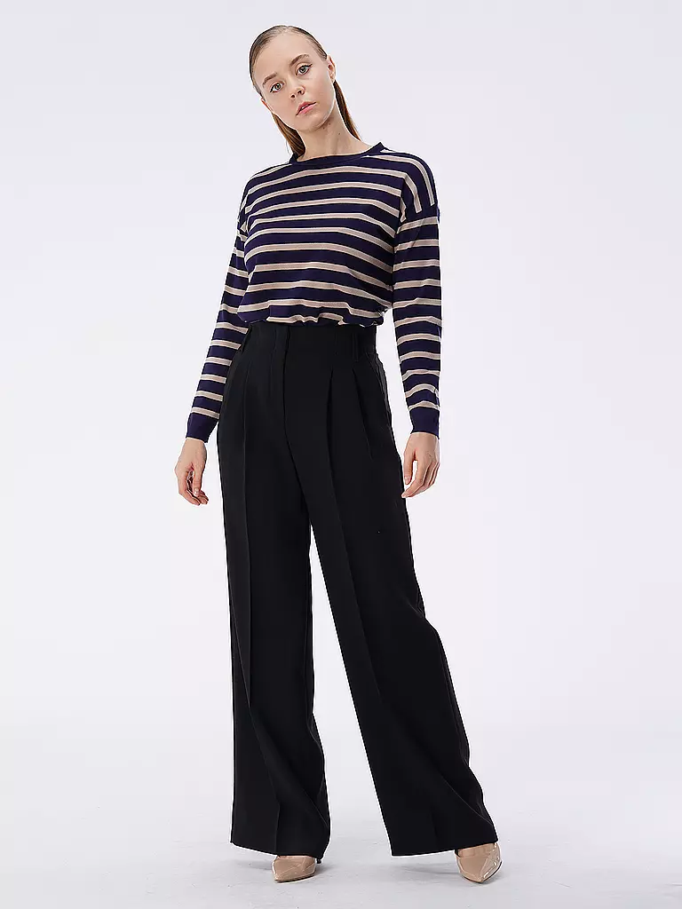 WINDSOR | Pantaloni di lana | Nero
