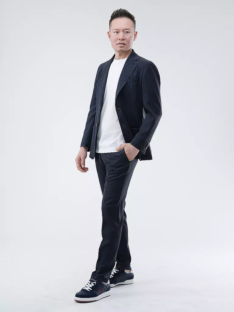 WINDSOR | Sakko Shaped Fit MANOLO | Blu scuro