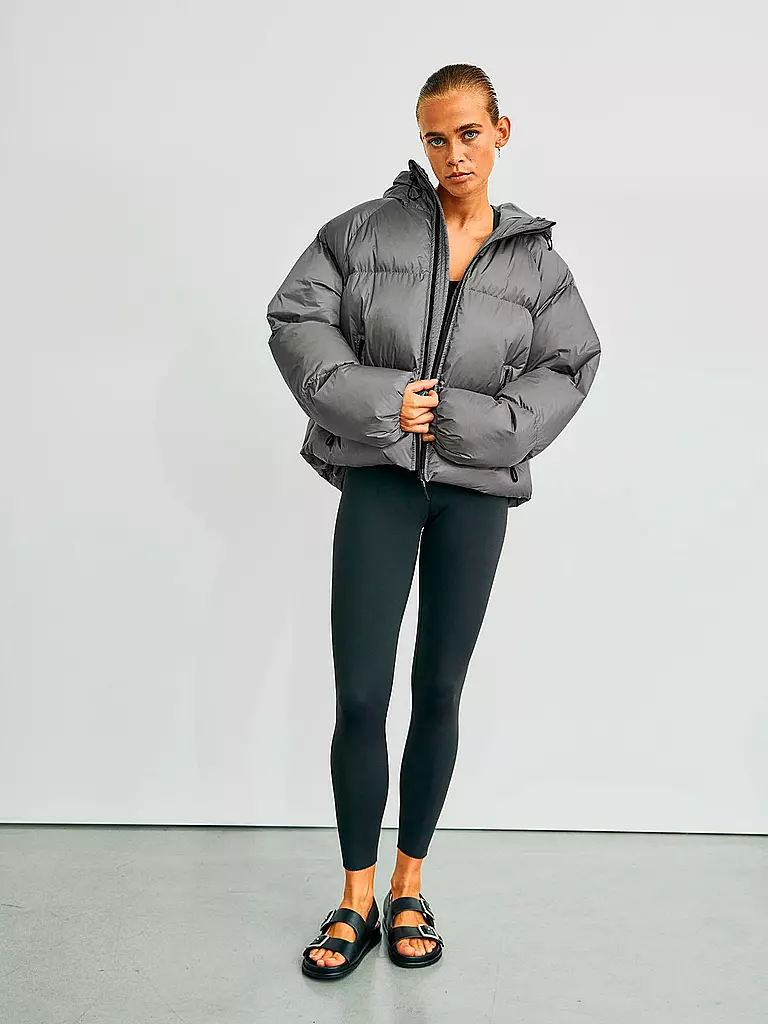 WITHBLACK | Daunensteppjacke EMMA | Grigio