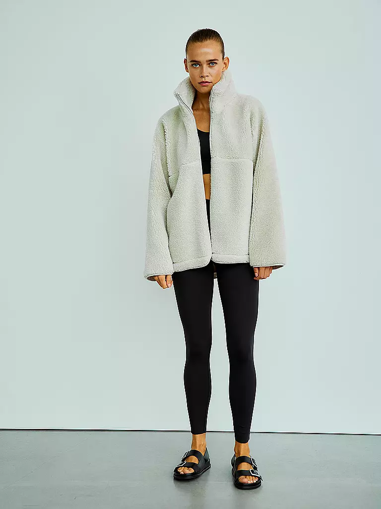 WITHBLACK | Giacca in pelliccia sintetica PILE | Beige