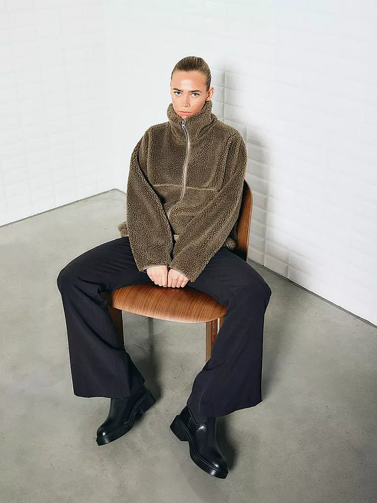 WITHBLACK | Giacca in pelliccia sintetica PILE |