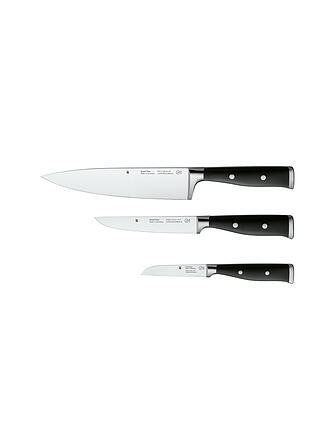 WMF | Set di coltelli 3 pz. GRAND CLASS Cromargan/Nero