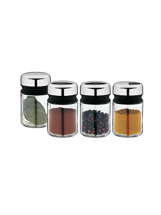 WMF | Depot Set di spargitori 4 pz 9,5 cm vetro/Cromargan