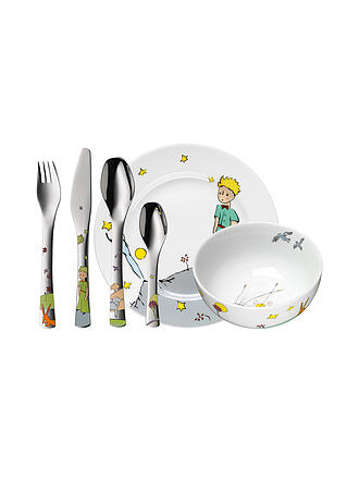 WMF | Set di posate per bambini da 6 pezzi Il piccolo principe Crogargan / Multicolore
