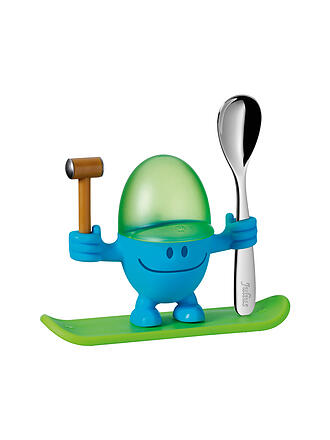 WMF | Portauovo con cucchiaio McEgg verde / blu