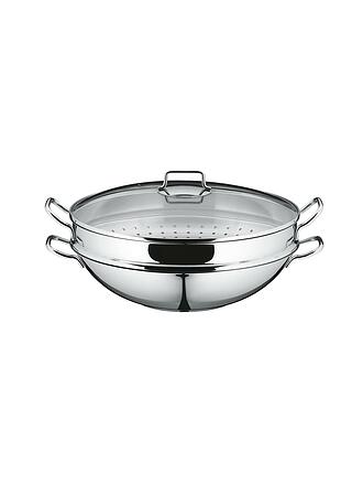 WMF | Macao Set Wok 36 cm 4 pezzi Cromargan