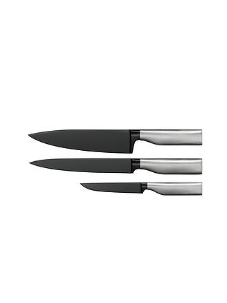 WMF | Set di coltelli da 3 pezzi ULTIMATE BLACK Cromargan Nero