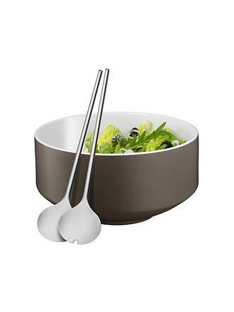 WMF | Set da insalata 3 pezzi MOTO Porcellana/Cromargan grigio lavico