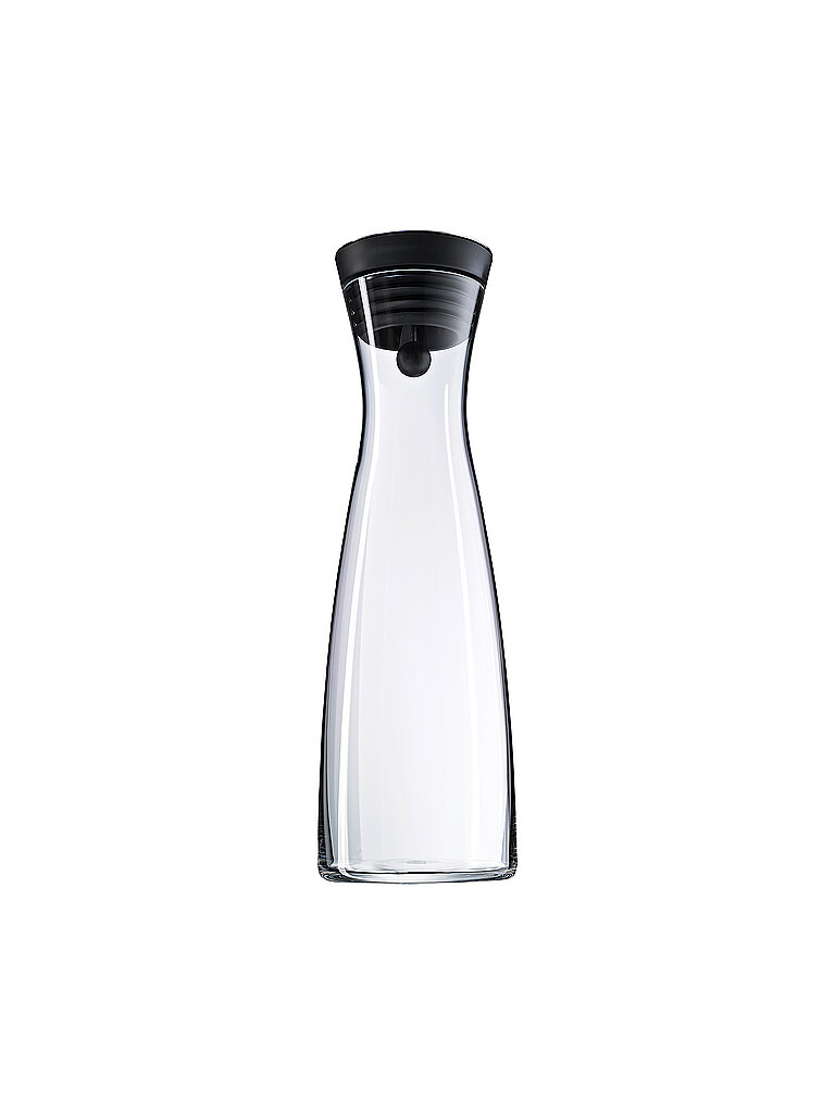 Caraffa per acqua BASIC 1,5 l vetro / nero trasparente
