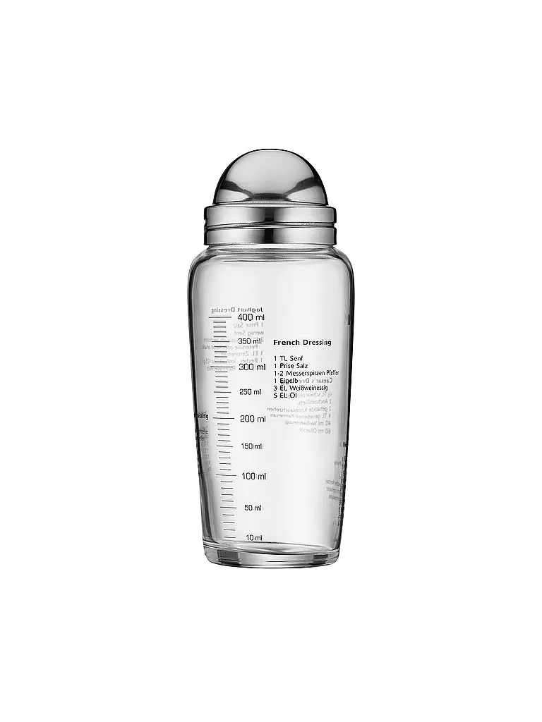 WMF | Agitatore per condimenti 400 ml vetro / Cromargan | Trasparente