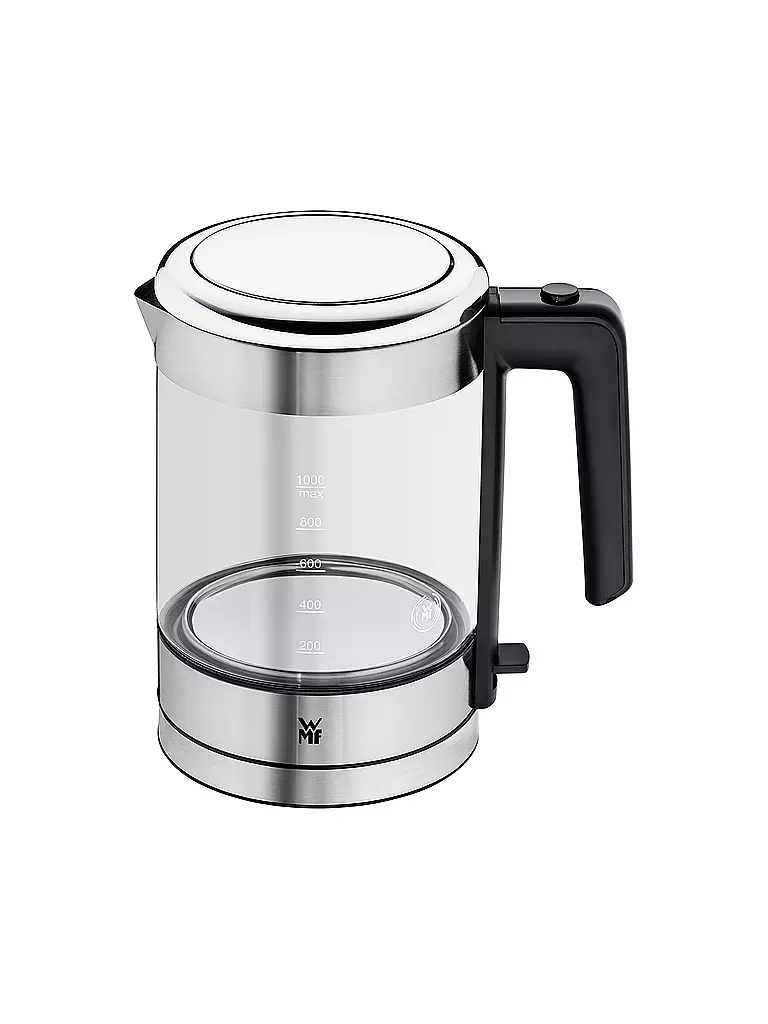 WMF | Bollitore KÜCHENminis 1l Cromargan / Vetro | Trasparente